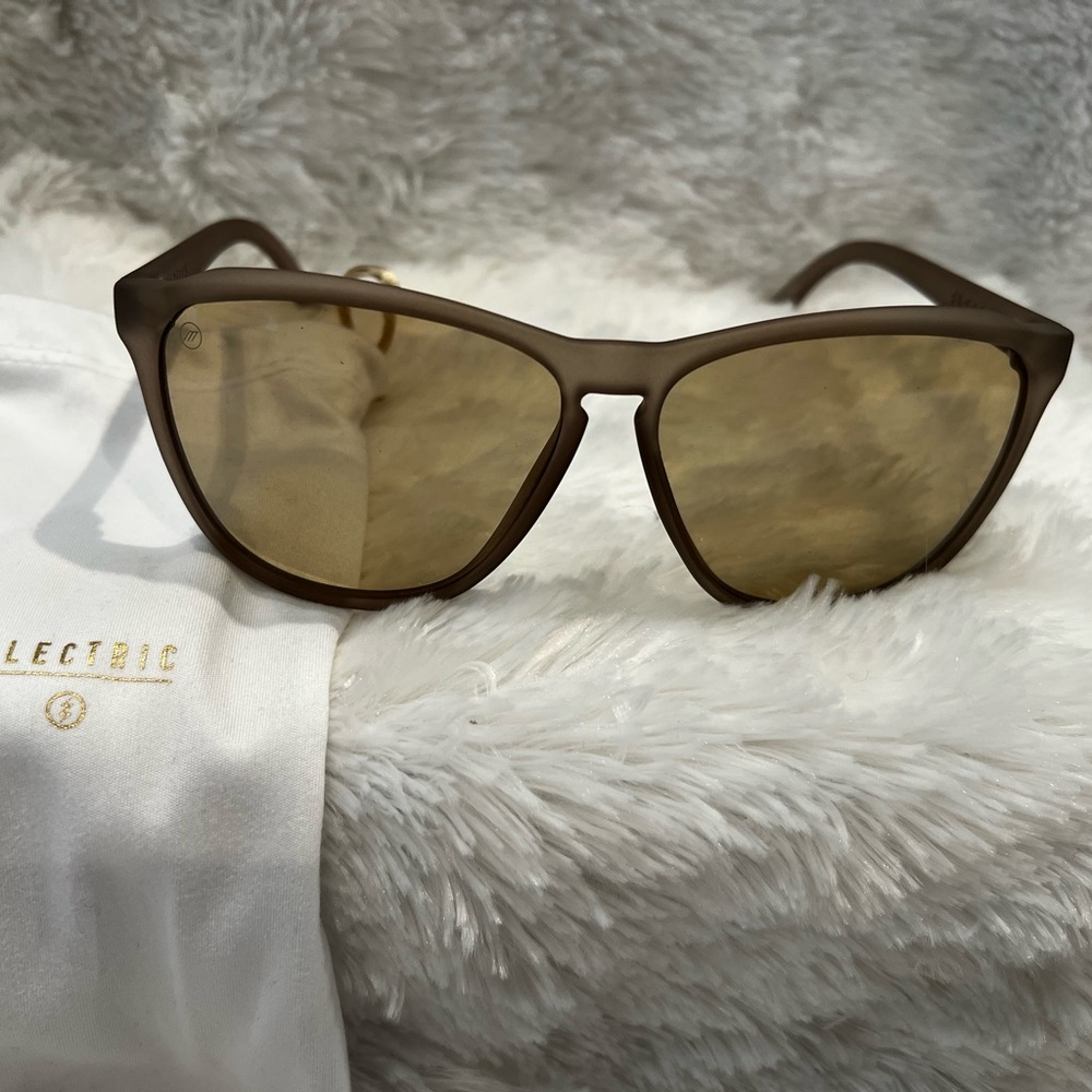 Electric Encelia sunglasses - matte light brown